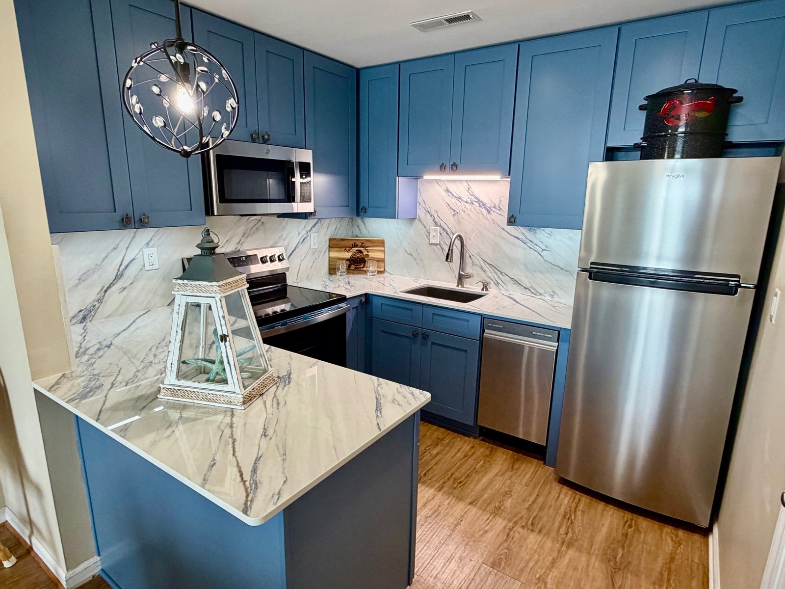 Renovated kitchen